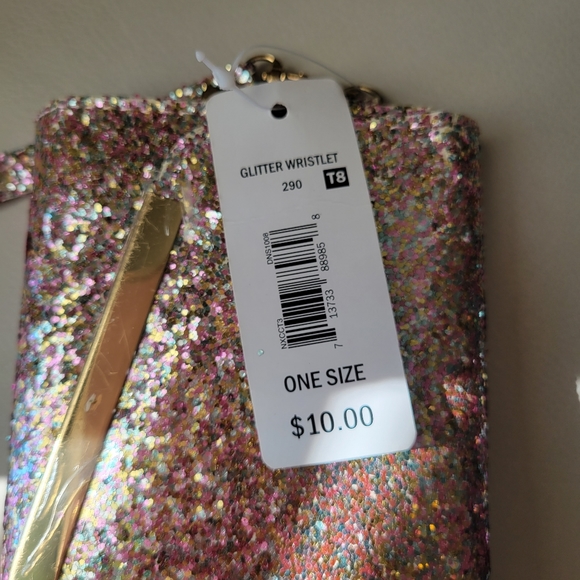 FINAL PRICE: Massini clutch wristlet wallet NWT glitter  BEAUTIFUL! - Picture 8 of 16